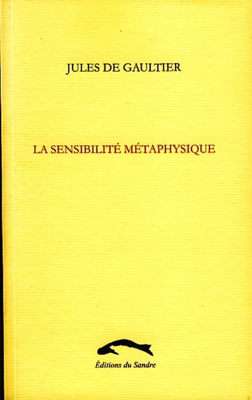 La sensibilité métaphysique