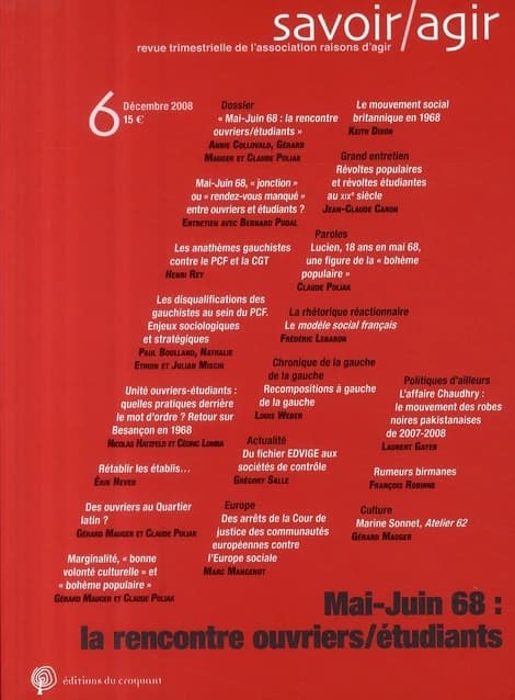 Mai-juin 68 ; la rencontre ouvrier