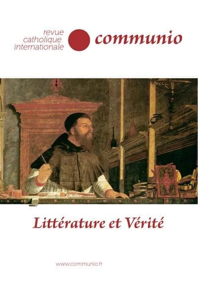REVUE COMMUNIO n.235 : littérature et vérité