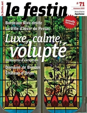 Revue Le Festin n.71 : luxe, calme, volupté