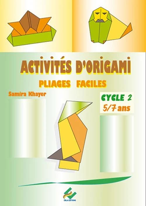 Activités origamie cycle 2 ; 5