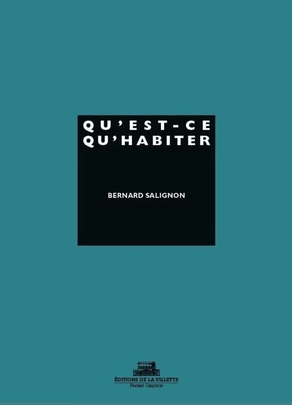 Qu'est-ce qu'habiter ?