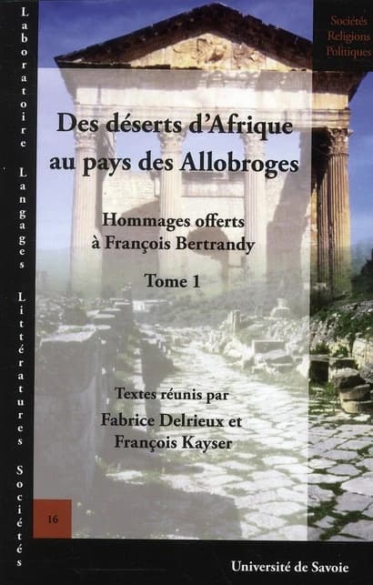 Mélanges offerts à François Bertrandy