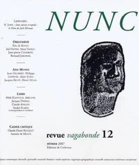 Revue nunc n.12 : Gillibert, Lefebvre, Suied, Ricot & Atlan