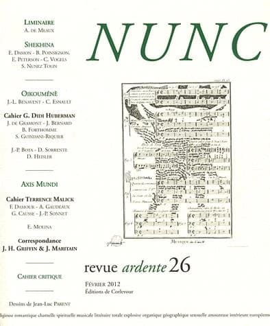 Revue nunc n.26 : dossier Didi-Huberman T. Malick