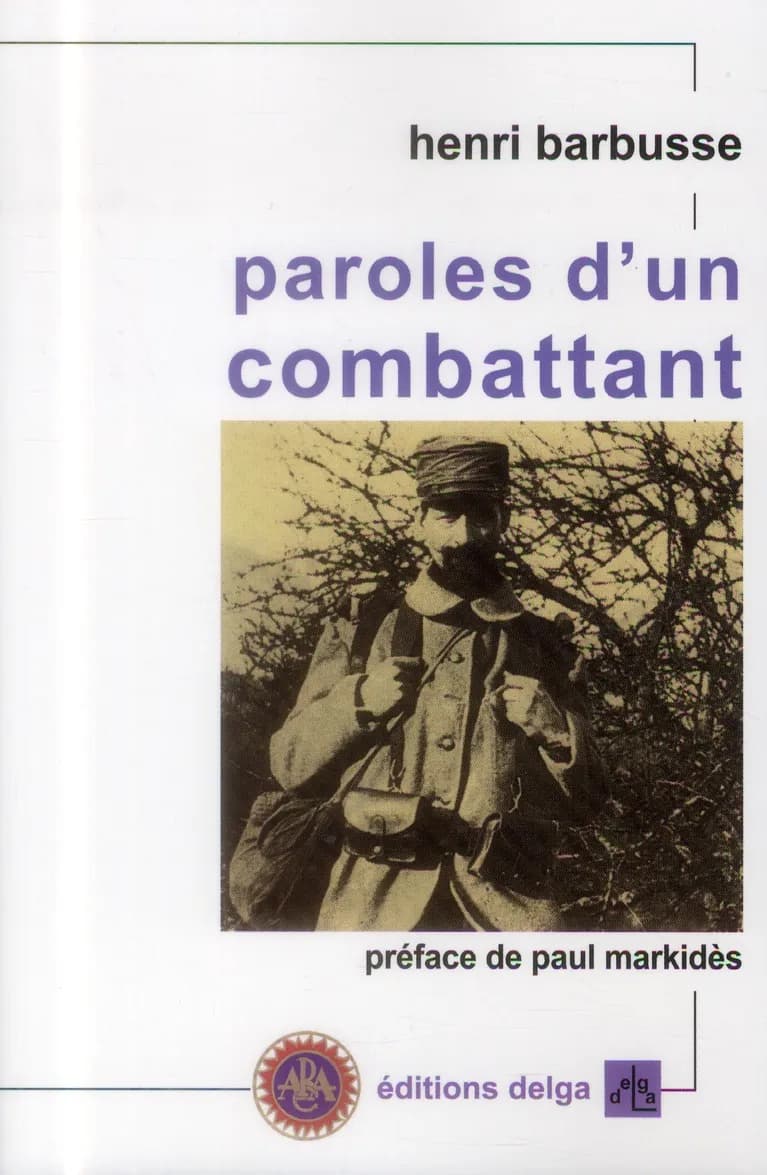 Paroles d'un combattant : articles et discours, 1917-1920