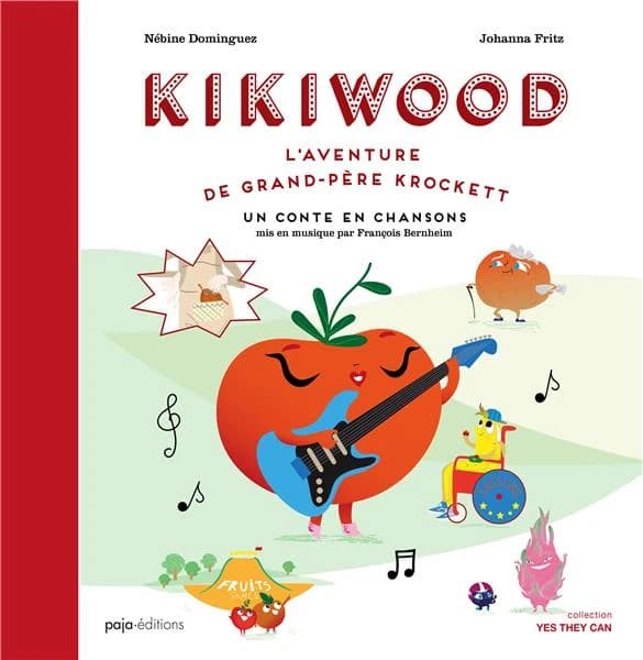 Kikiwood : l'aventure de granp-père Krockett : un conte en chansons