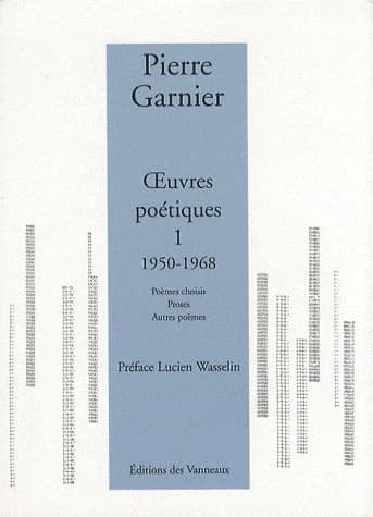 Oeuvres poétiques. 1, 1950-1968