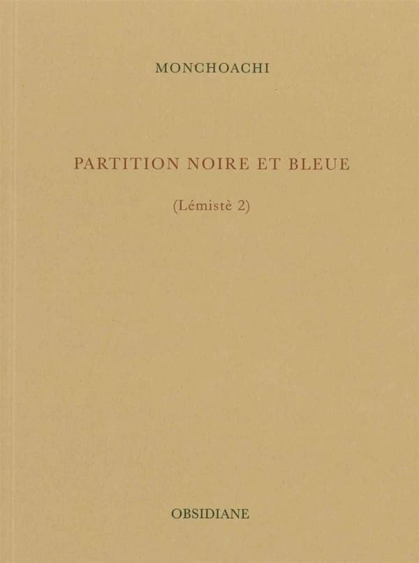 Partition noire et bleue