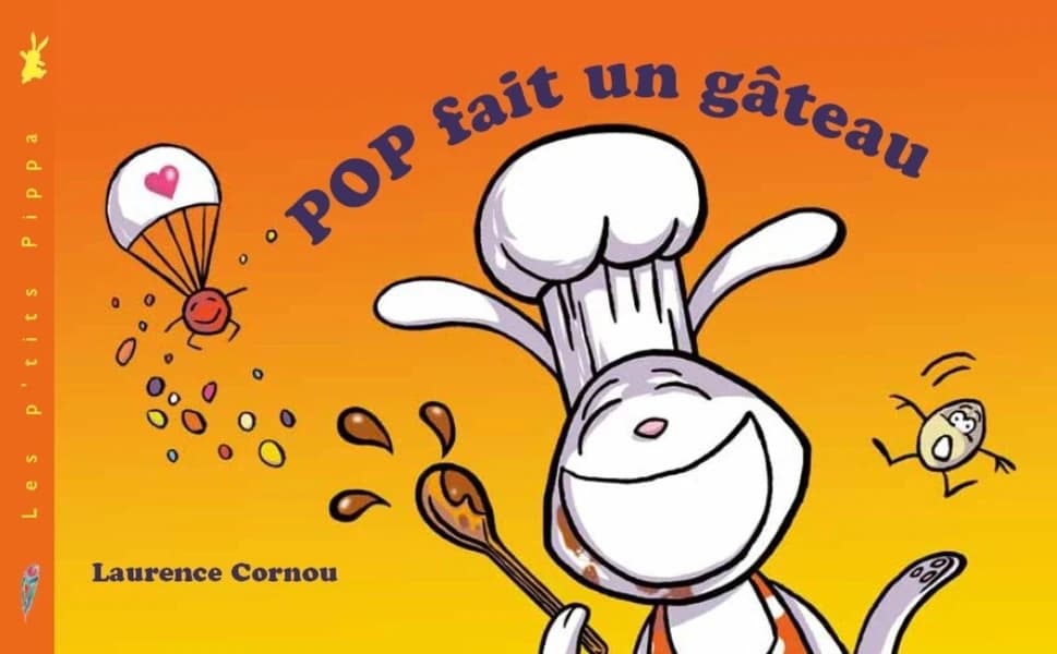 Pop fait un gâteau