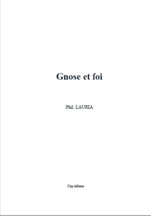 Gnose et foi : éléments de définition