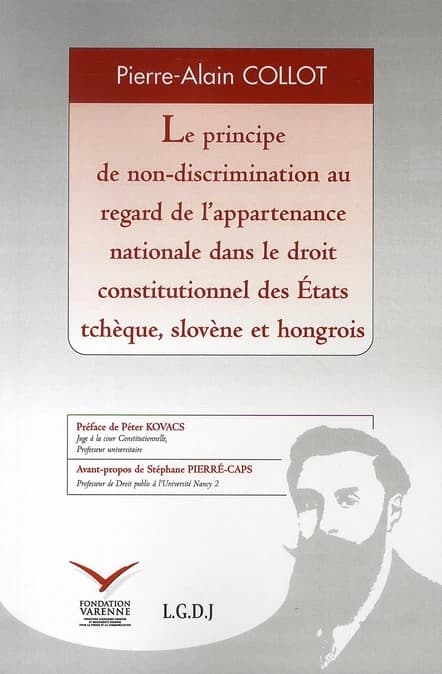 Principe de non-discrimination au regard de l'appartenance nationale dans le droit constitutionnel des États tchèque, slovène et hongrois