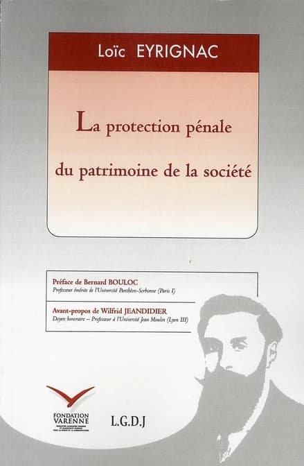 La protection pénale du patrimoine de la société