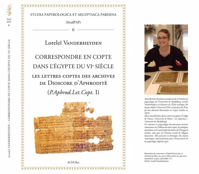 Correspondre en copte dans l'Égypte du VIe siècle : les lettres coptes des archives de Dioscore d'Aphroditê : P. Aphrod. Let. Copt. I