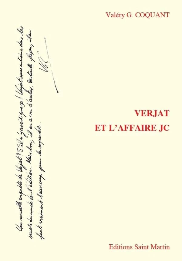 Verjat et l'affaire JC : une nouvelle enquête de Verjat