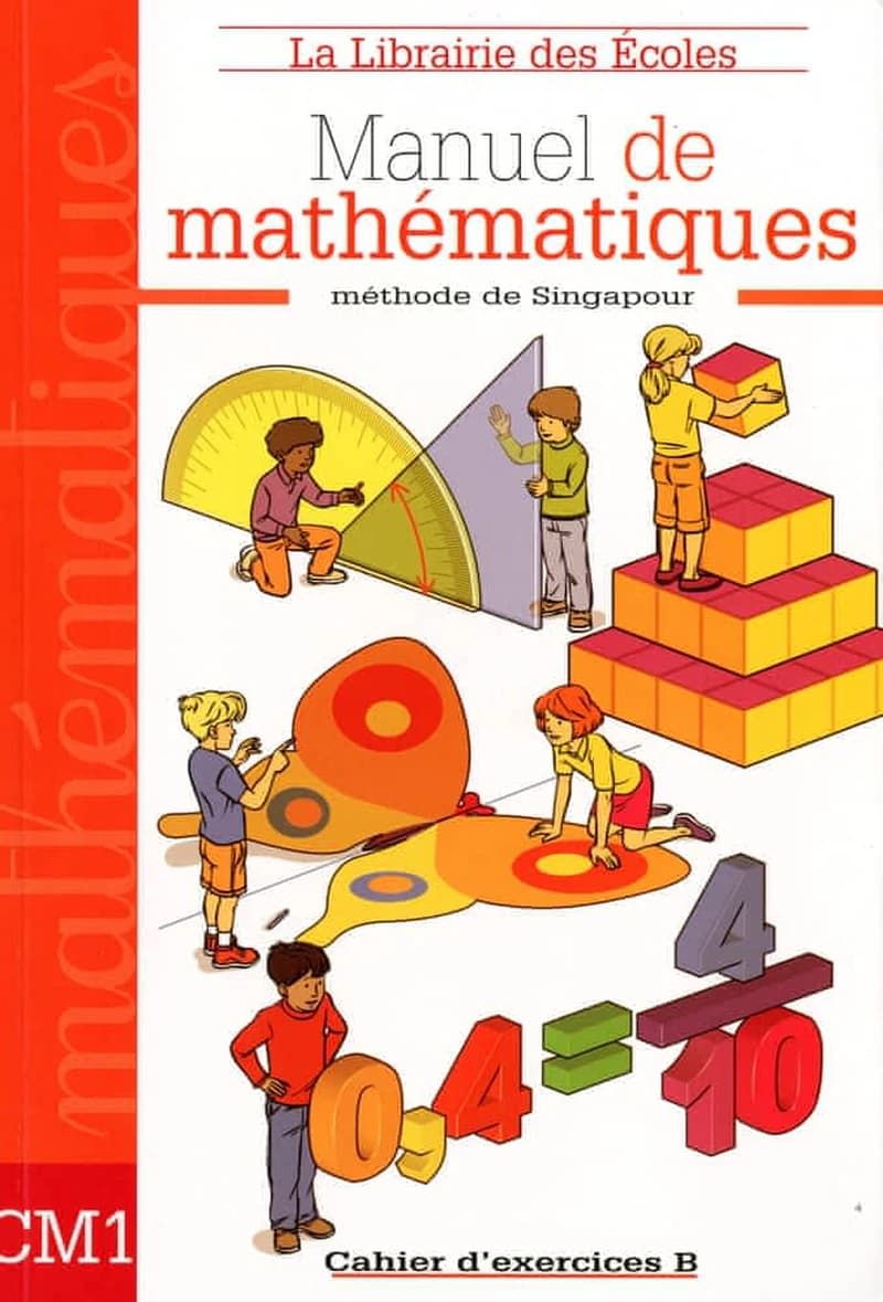 Manuel de mathématiques ; CM1 ; cahier d'exercices B