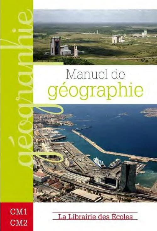 Manuel de géographie, CM1-CM2