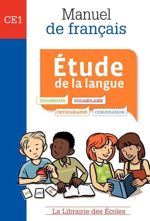 Manuel de français : étude de la langue, CE1