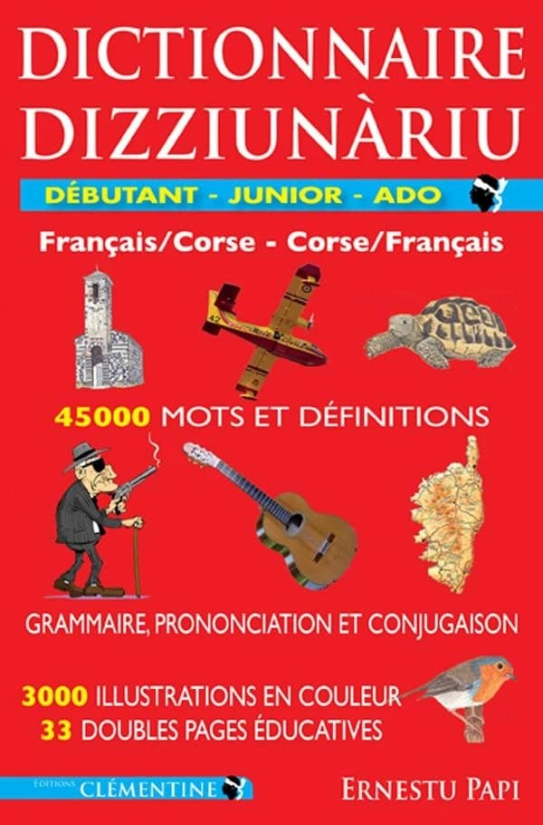 Dictionnaire français-corse, corse-français : débutant, junior, ado