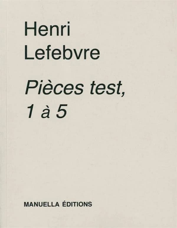 Pièces test, 1 à 5