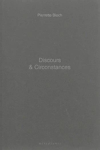 Discours & circonstances