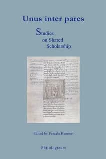 Unus inter pares : studies on shared scholarship