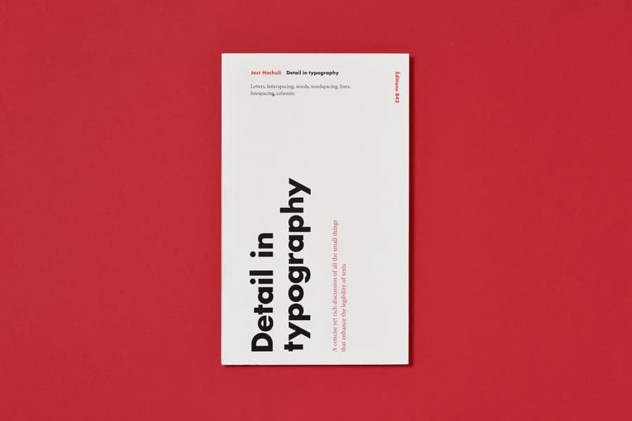 Detail in typography : letters, letterspacing, words, wordspacing, lines, linespacing, columns
