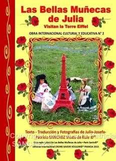 Libro las bellas munecas de julia visitan la torre eiffel