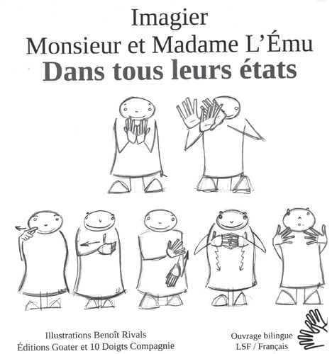 Monsieur et madame L'Ému dans tous leurs états : imagier
