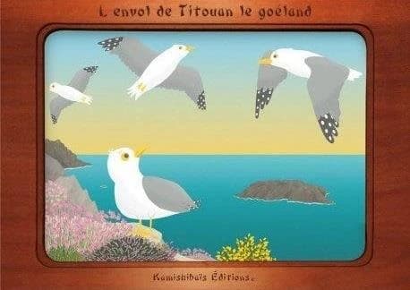 L'envol de Titouan le goéland