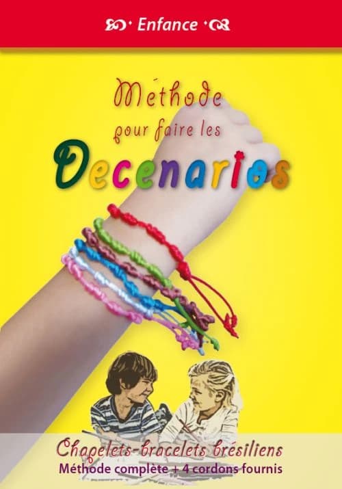 Méthode pour faire les decenarios ; chapelets, bracelets brésiliens