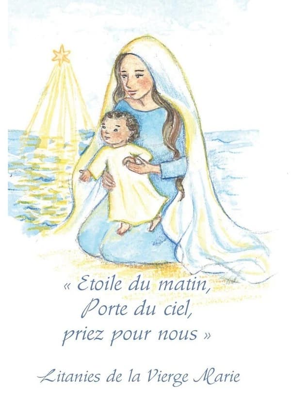 Images saintes "étoile du matin" par lot de 10