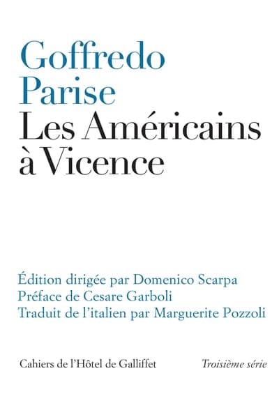 Les Américains à Vicence : et autres nouvelles, 1952-1965