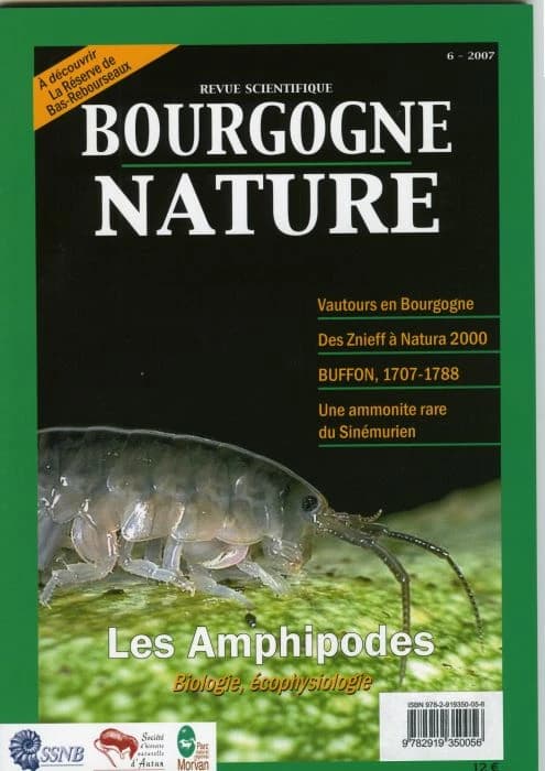 REVUE SCIENTIFIQUE BOURGOGNE-NATURE n.6 : les amphipodes ; biologie, écophysiologie (août 2008)