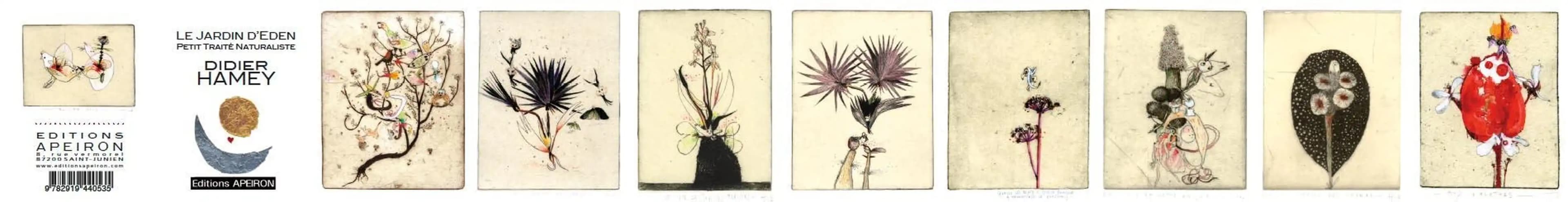Le Jardin d'Eden : petit traité naturaliste : [livre accordéon]