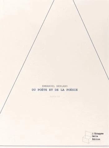 Du poète et de la poésie : poésie