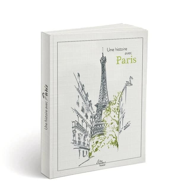 Une histoire avec Paris : tour Eiffel feuilles
