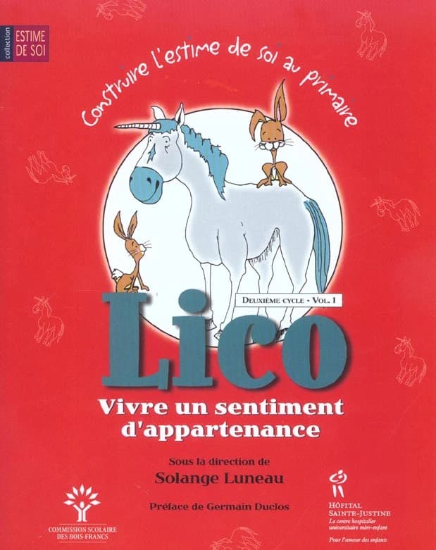 Construire l'estime de soi a l'ecole primaire c2-v1 : lico vivre un sentiment d'appartenance