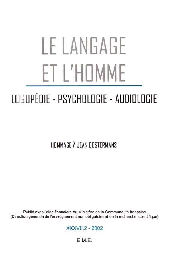 Logopédie, psychologie, audiologie