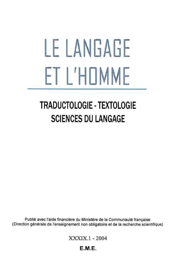 Mots et gestes ; cultures, sémantique et éthique