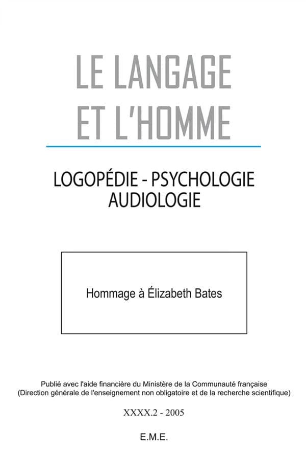 Hommage à Élizabeth Bates.