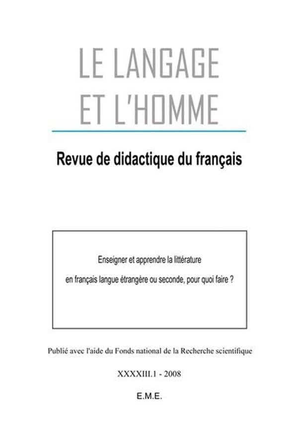 Revue de didactique du français ; Fernelmont.