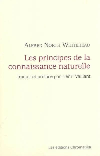 Une enquête sur les principes de la connaissance naturelle