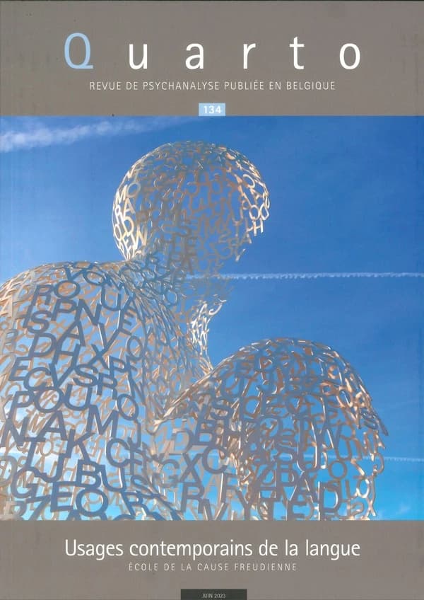 Revue Quarto n.134 : Usages contemporains de la langue