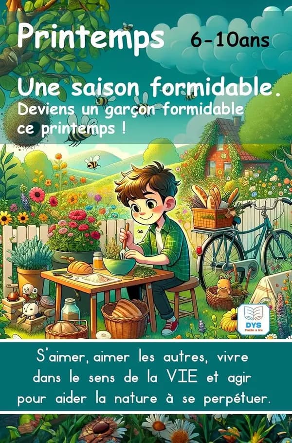 Livr'éduc : Printemps : Une saison formidable ; Deviens un garçon formidable ce printemps !