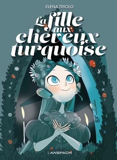 La fille aux cheveux turquoise