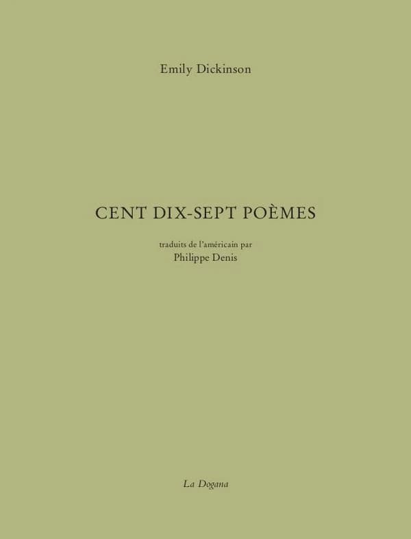 Cent dix-sept poèmes