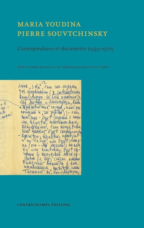 Maria Youdina Pierre Souvtchinsky : correspondance et documents : (1959-1970)