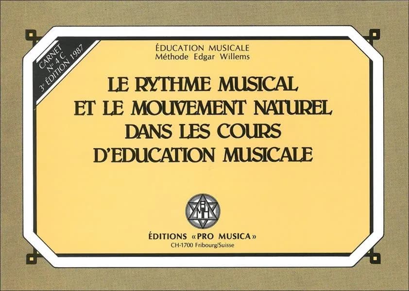 Le Rythme musical et le mouvement naturel dans les cours d'éducation musicale : éducation musicale méthode