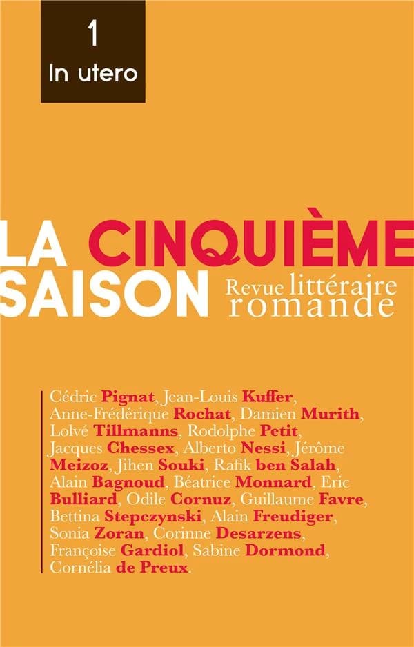 La cinquième saison n.1 : in utero